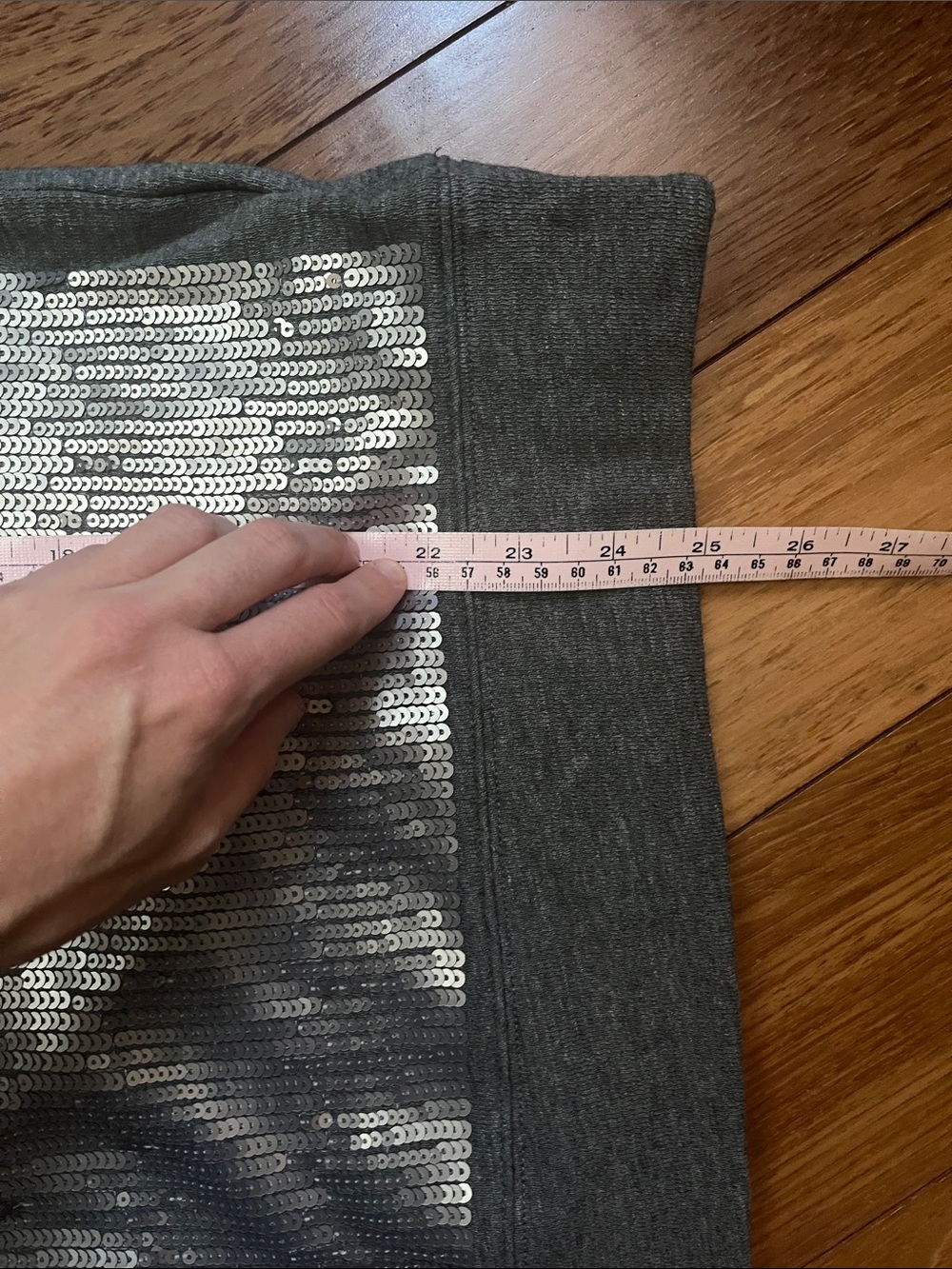 NWOT J. Crew Sequin Sweatshirt - Picture 6 of 6